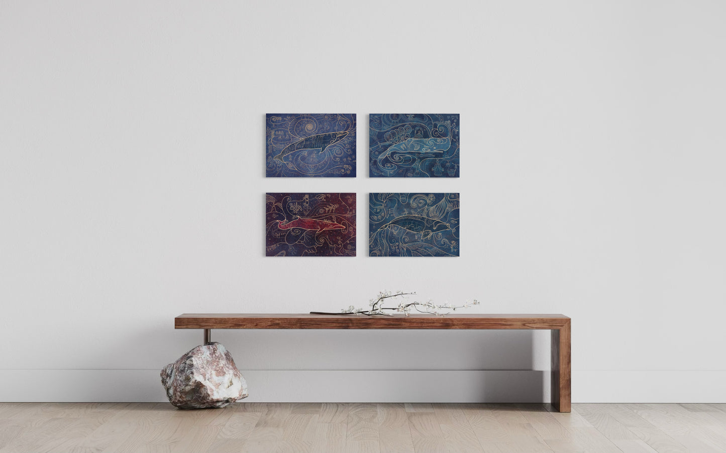 All Four Whales (A3)