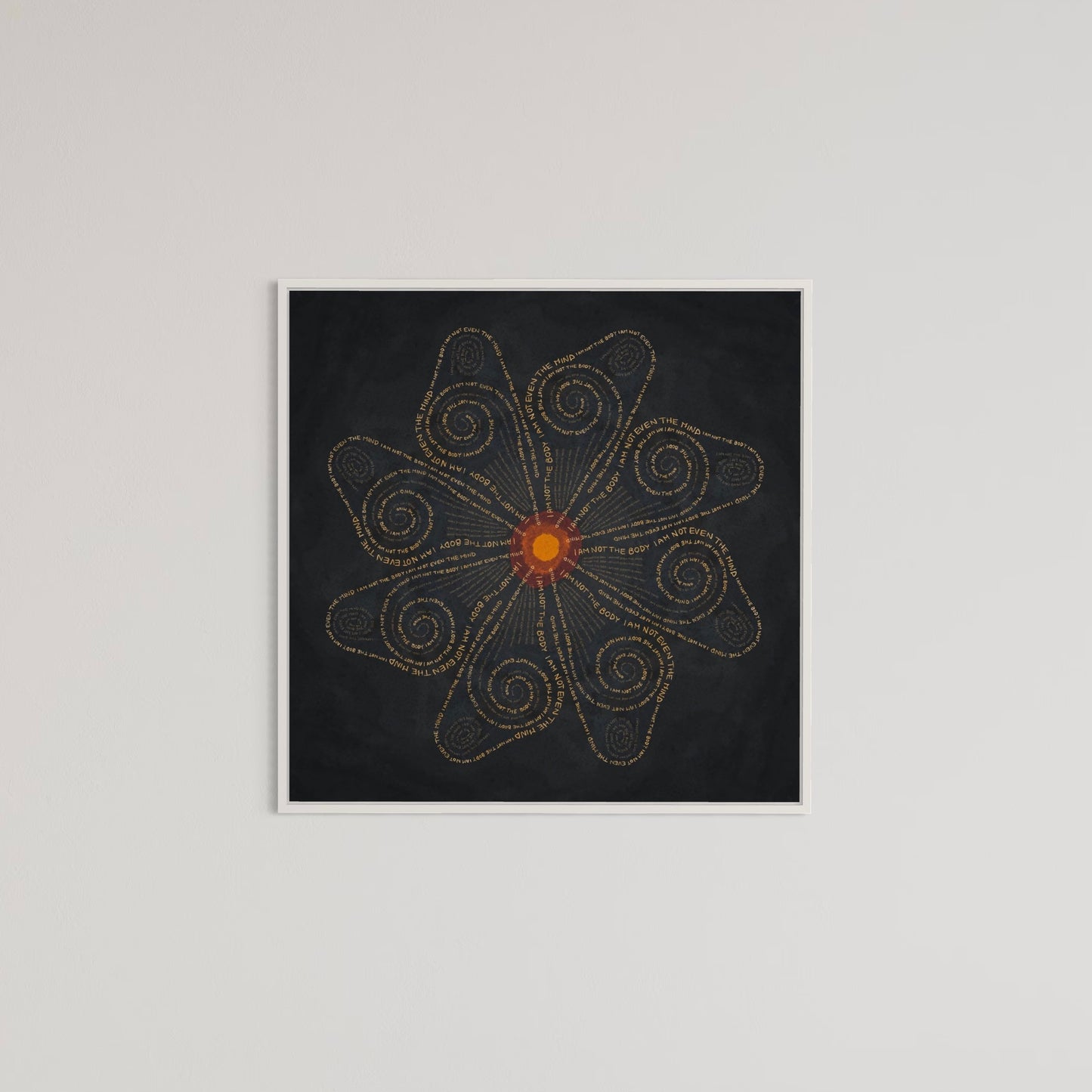 I Am Not The Body I Am Not Even The Mind Mandala